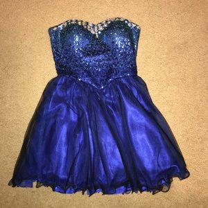 size 3/4 prom dress